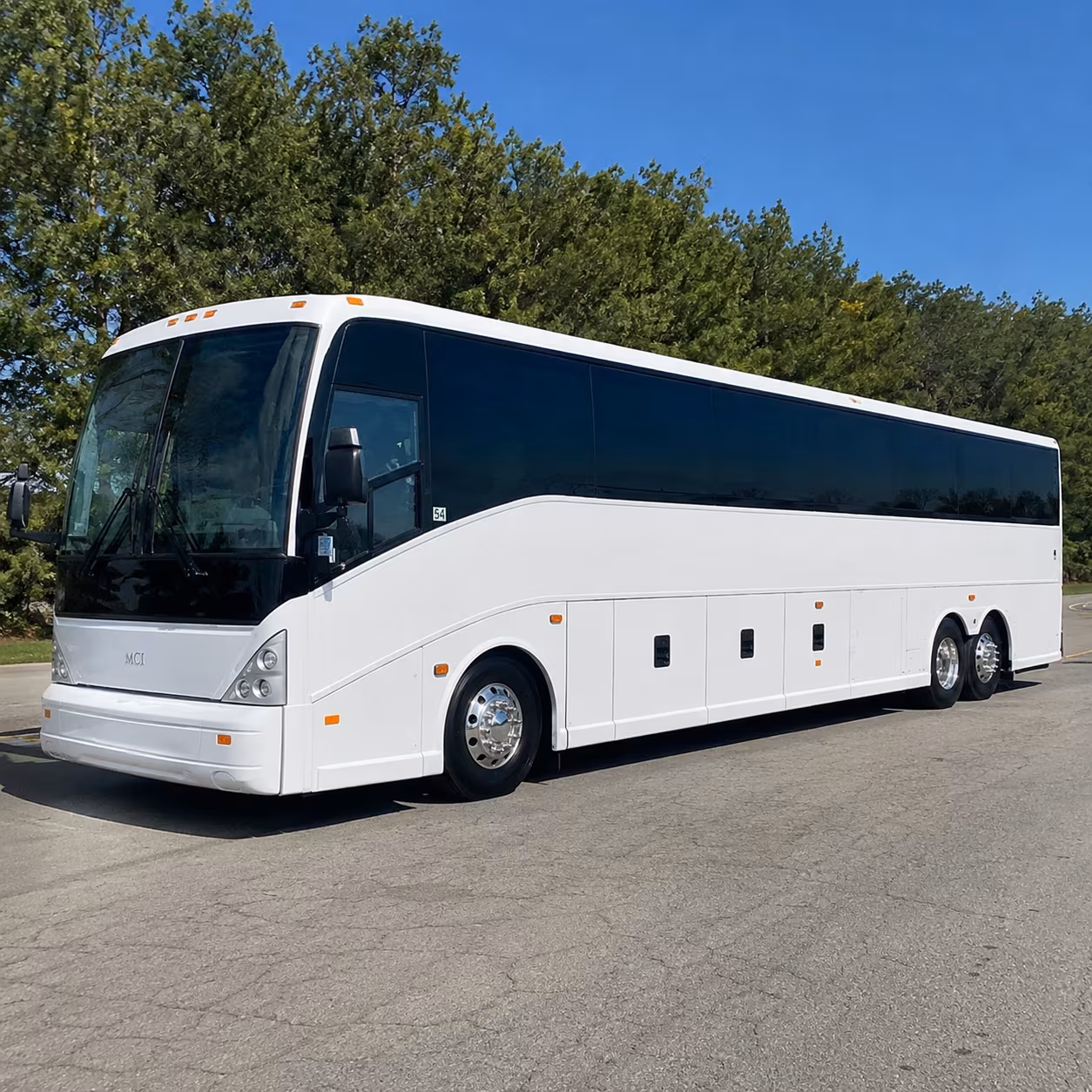 Cary Airport Shuttle & Transportation party bus interior