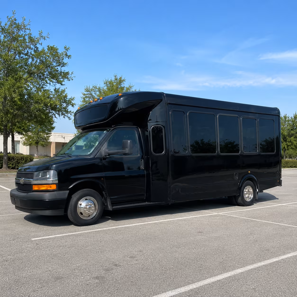 Cary Bachelor & Bachelorette Transportation party bus exterior