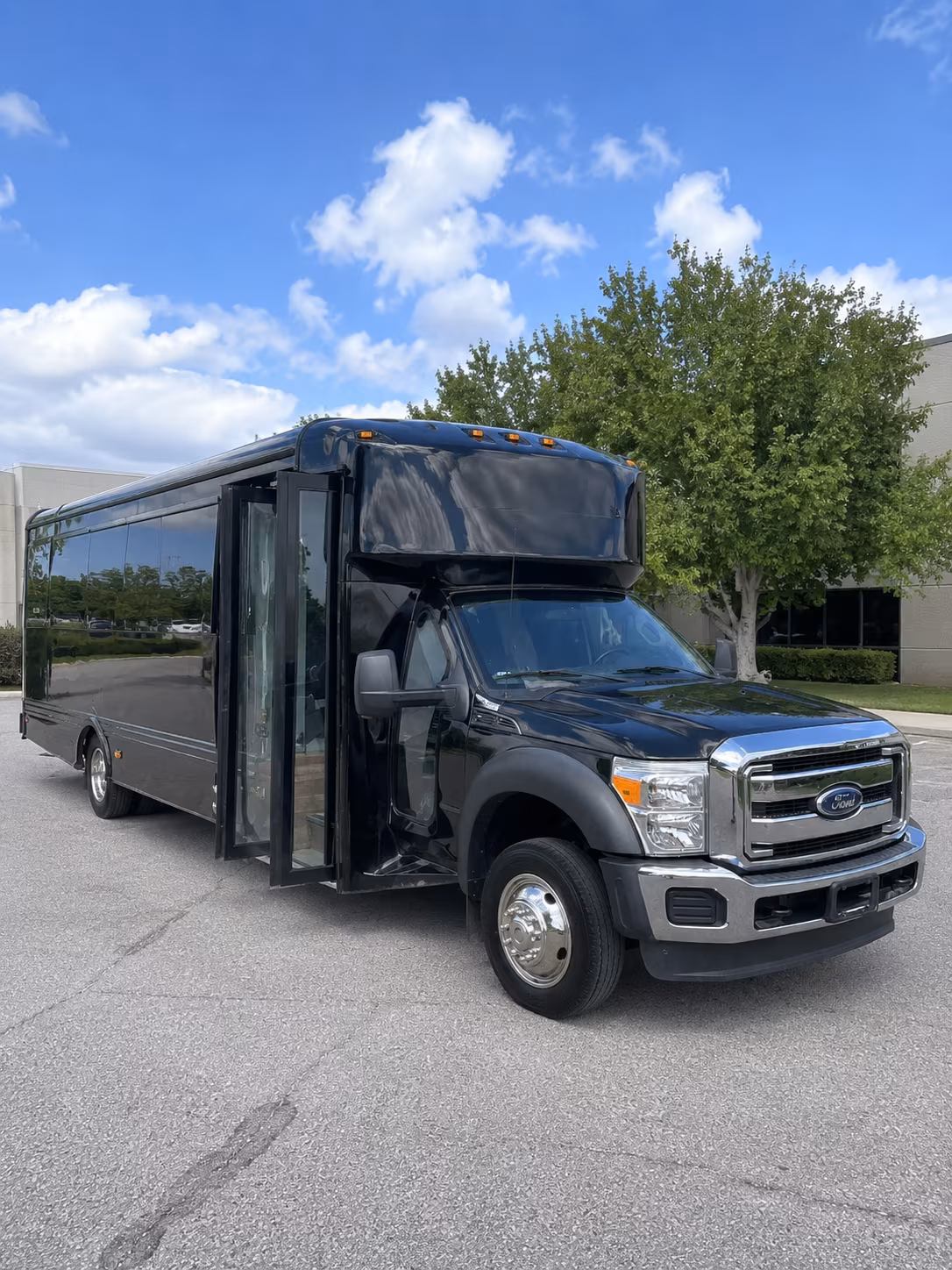 Cary Birthday, Sweet 16, & Quinceañera Transportation party bus exterior