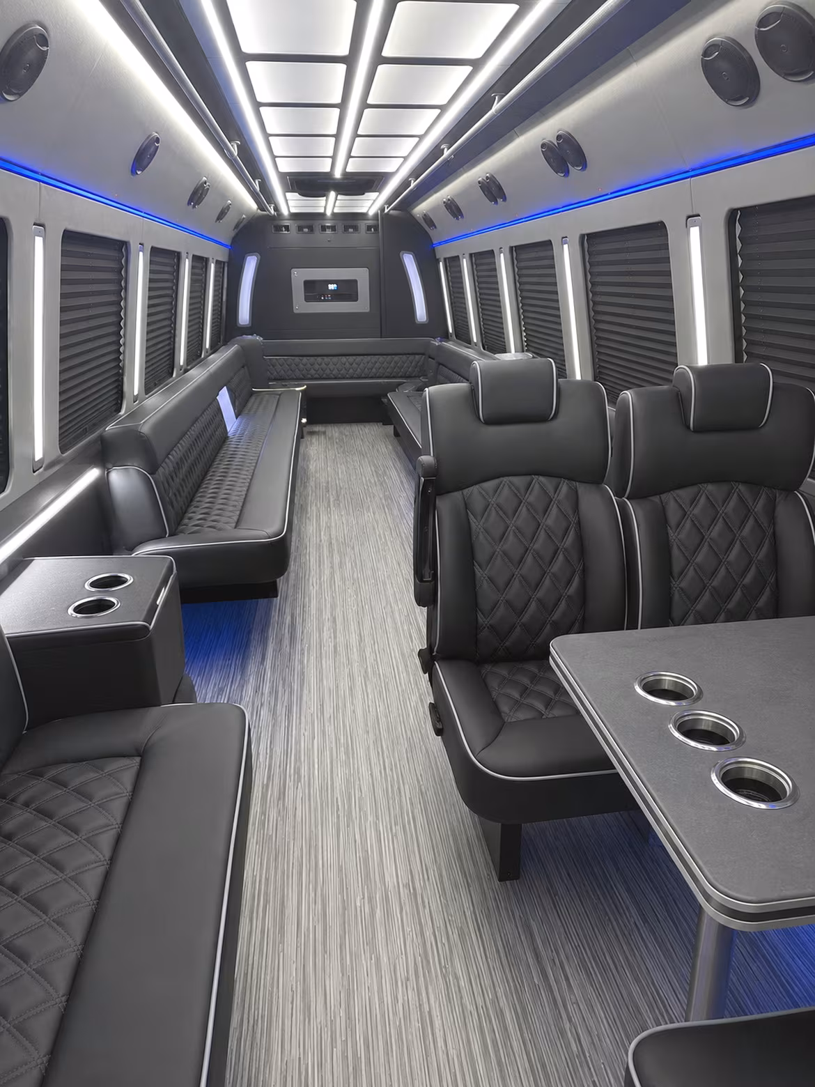 Cary Birthday, Sweet 16, & Quinceañera Transportation onboard seating