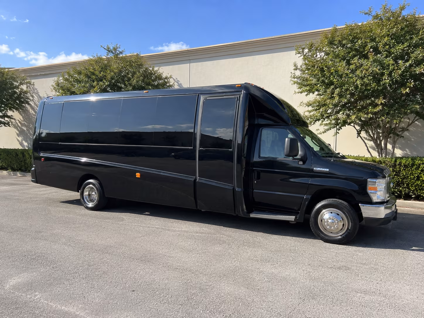 Cary Concert & Music Festival Transportation party bus exterior