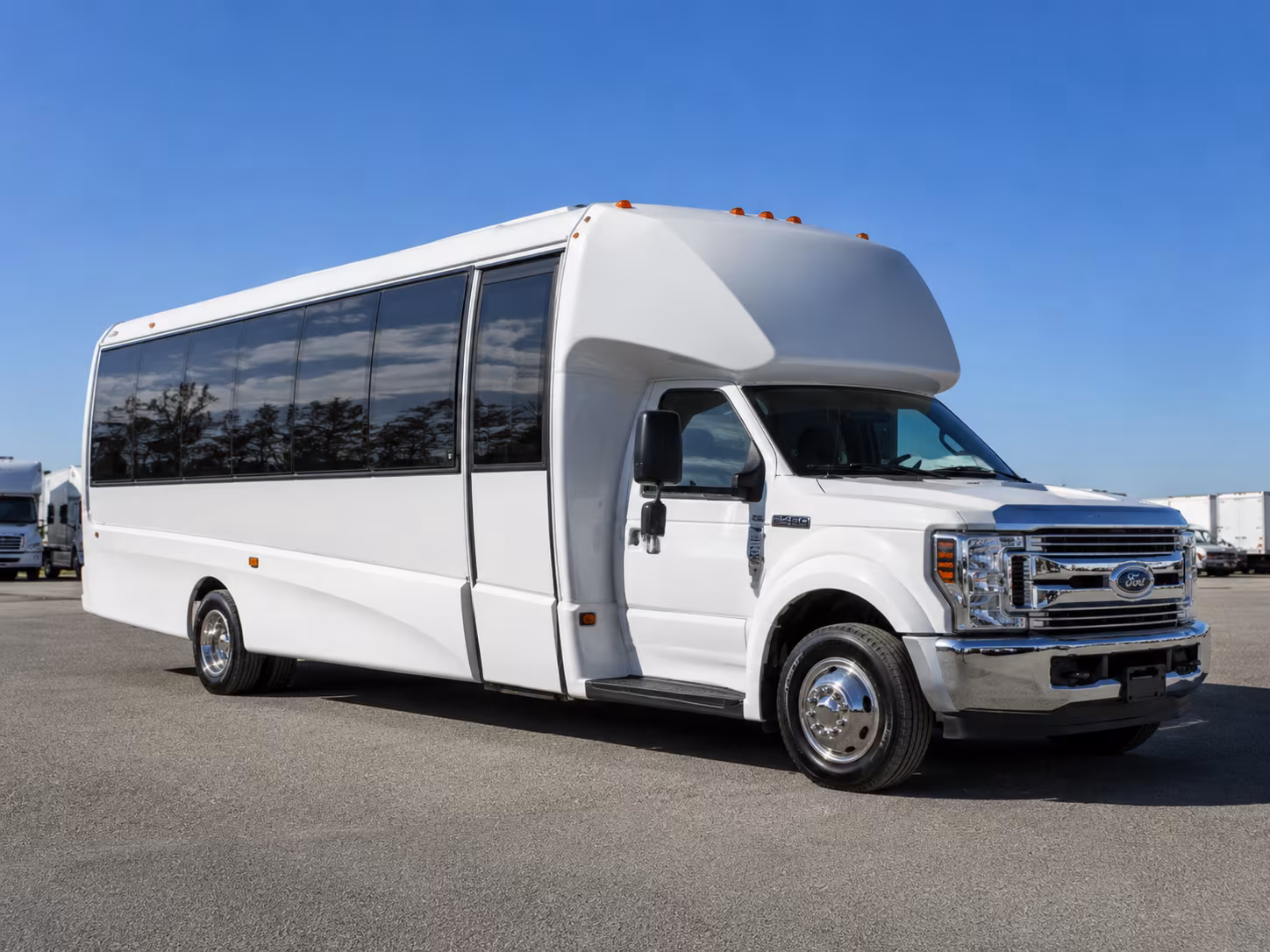 Cary Corporate Transportation party bus exterior