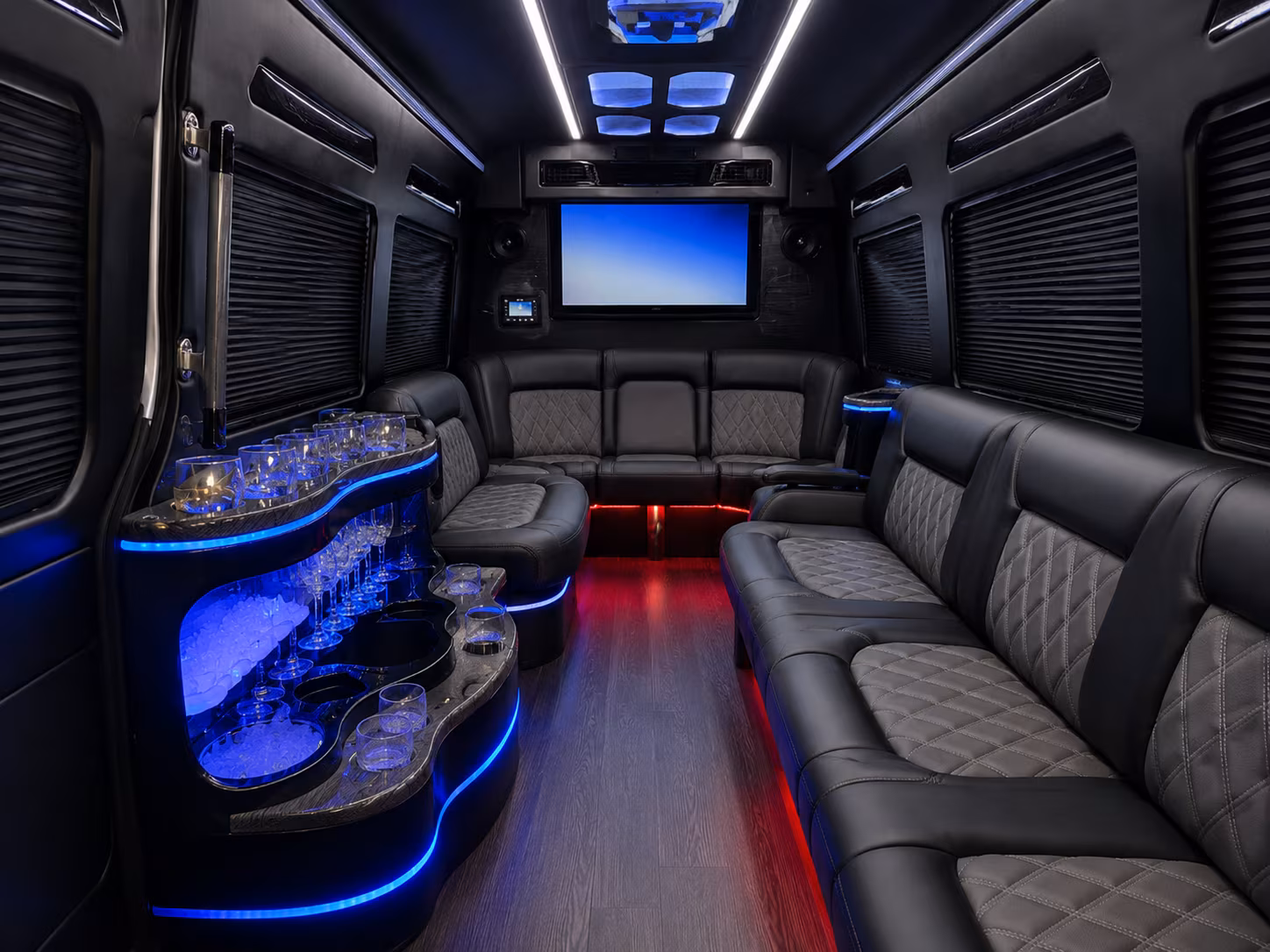 Cary School Event Transportation onboard seating