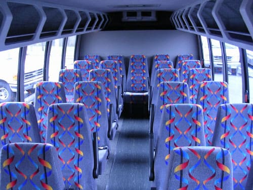 Greensboro 15-35 Passenger Minibuses Interior