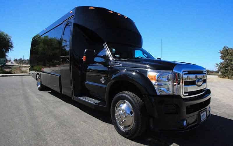 Winston Salem 30 Passenger Party Bus Black